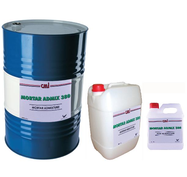 CMI MORTAR ADMIX 380 (LATEX EMULSION ADMIXTURE) CMI Marketing Sdn. Bhd.
